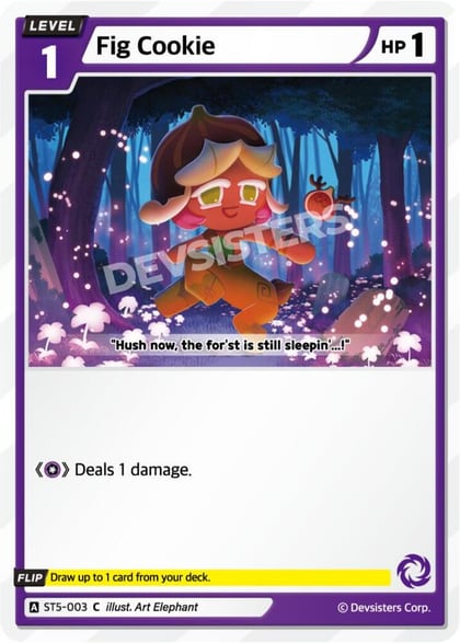 Fig Cookie, Starter Deck Assortment 1 ST5-003