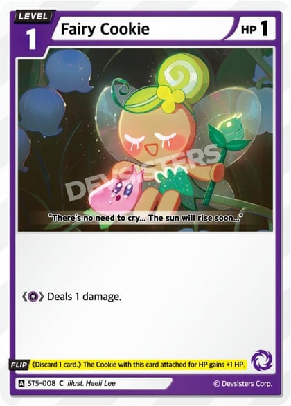 Fairy Cookie, Starter Deck Assortment 1 ST5-008