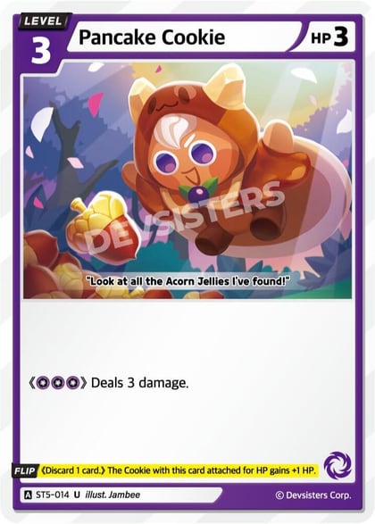 Pancake Cookie, Starter Deck Assortment 1 ST5-014