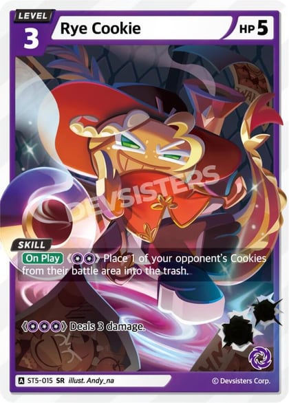 Rye Cookie, Starter Deck Assortment 1 ST5-015