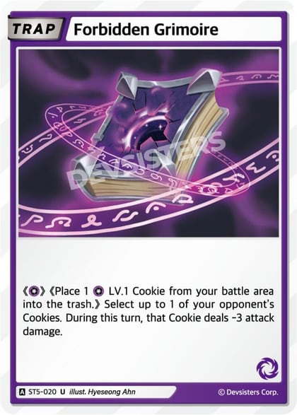 Forbidden Grimoire, Starter Deck Assortment 1 ST5-020