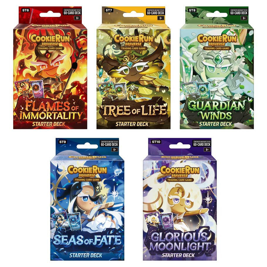 Starter Decks Assortment 2: Legendary Cookie Display, Starter Deck Assortment 2: Legendary Cookie P701197