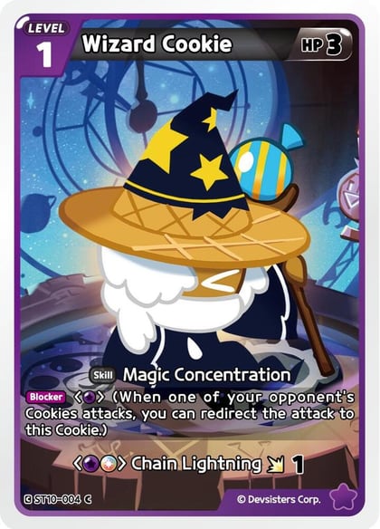 Wizard Cookie, Starter Deck Assortment 2: Legendary Cookie ST10-004
