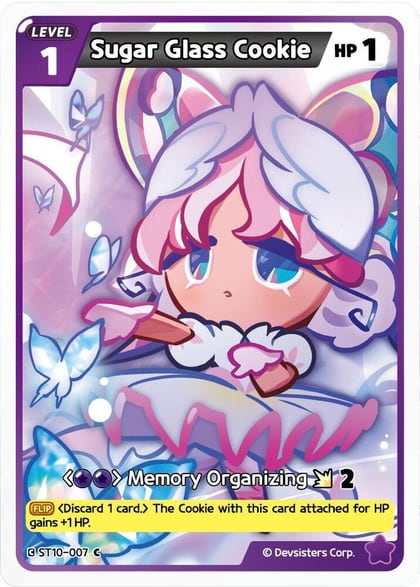 Sugar Glass Cookie, Starter Deck Assortment 2: Legendary Cookie ST10-007