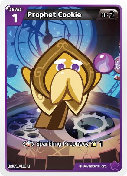 Prophet Cookie, Starter Deck Assortment 2: Legendary Cookie ST10-010