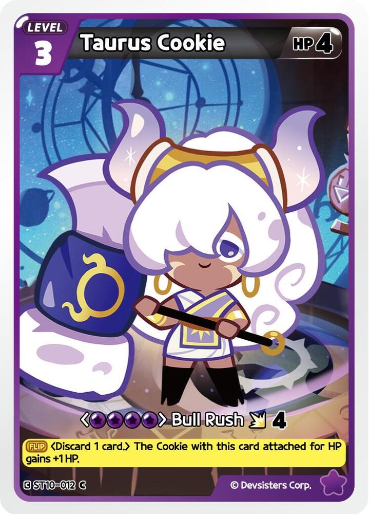 Taurus Cookie, Starter Deck Assortment 2: Legendary Cookie ST10-012