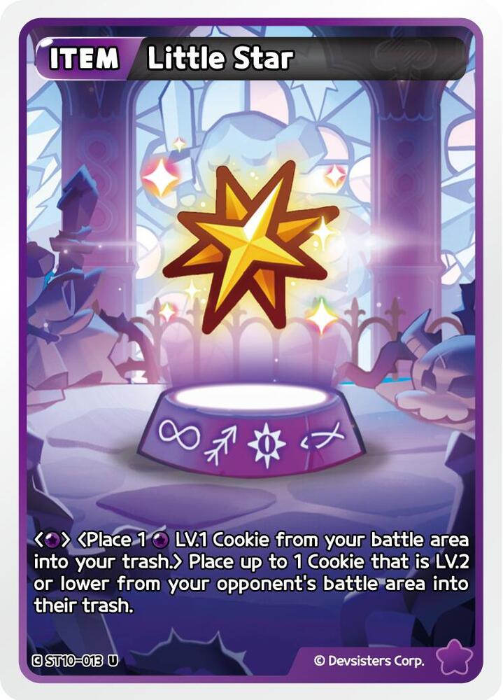 Little Star, Starter Deck Assortment 2: Legendary Cookie ST10-013