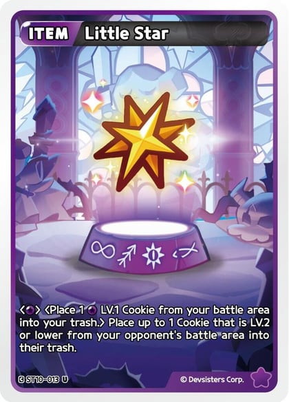 Little Star, Starter Deck Assortment 2: Legendary Cookie ST10-013