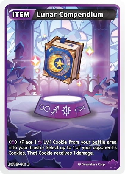 Lunar Compendium, Starter Deck Assortment 2: Legendary Cookie ST10-014