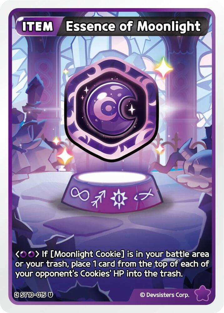 Essence of Moonlight, Starter Deck Assortment 2: Legendary Cookie ST10-015