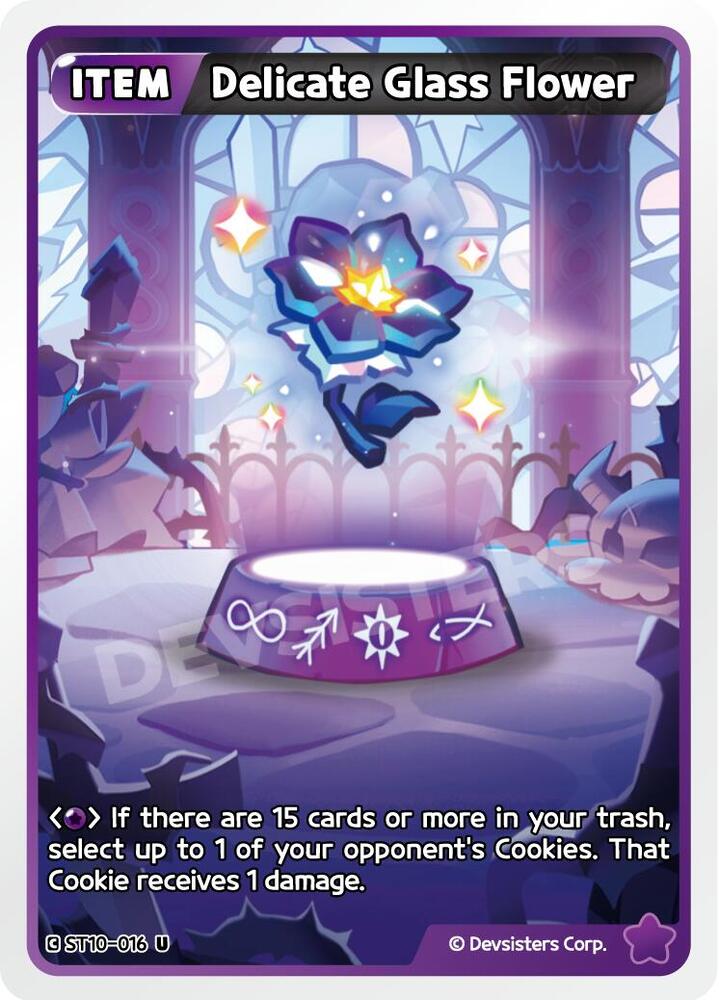 Delicate Glass Flower, Starter Deck Assortment 2: Legendary Cookie ST10-016