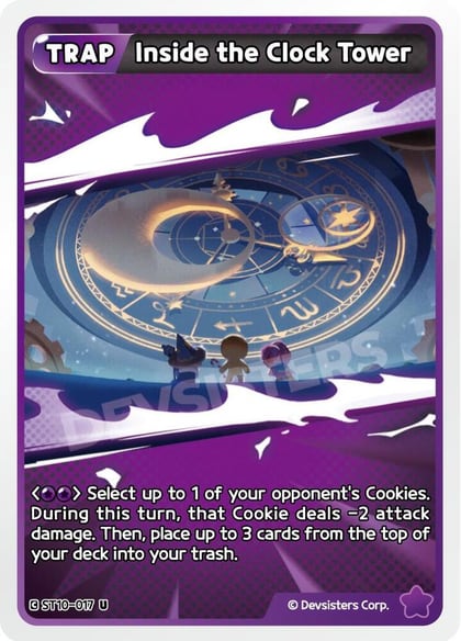 Inside the Clock Tower, Starter Deck Assortment 2: Legendary Cookie ST10-017
