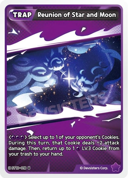Reunion of Star and Moon, Starter Deck Assortment 2: Legendary Cookie ST10-018