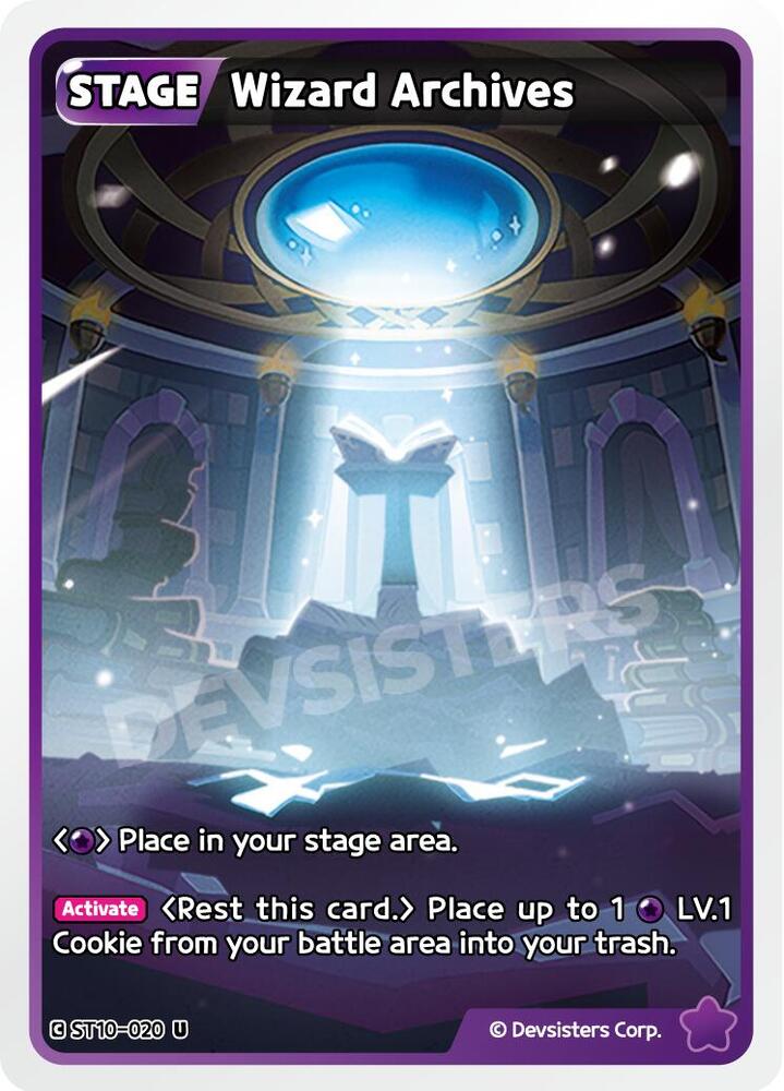 Wizard Archives, Starter Deck Assortment 2: Legendary Cookie ST10-020