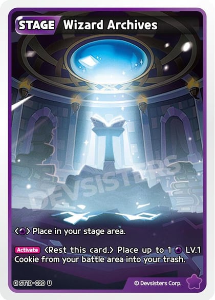 Wizard Archives, Starter Deck Assortment 2: Legendary Cookie ST10-020