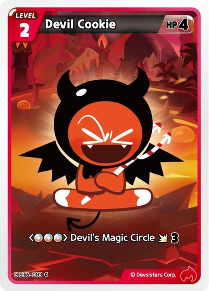 Devil Cookie, Starter Deck Assortment 2: Legendary Cookie ST6-003