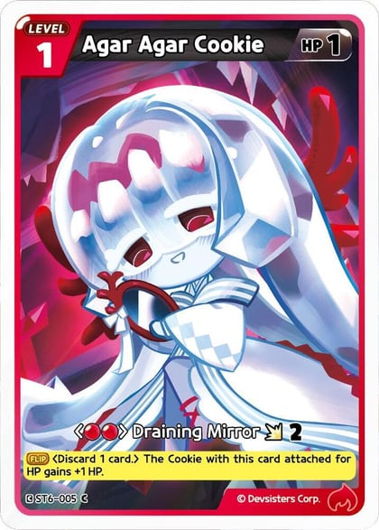 Agar Agar Cookie, Starter Deck Assortment 2: Legendary Cookie ST6-005