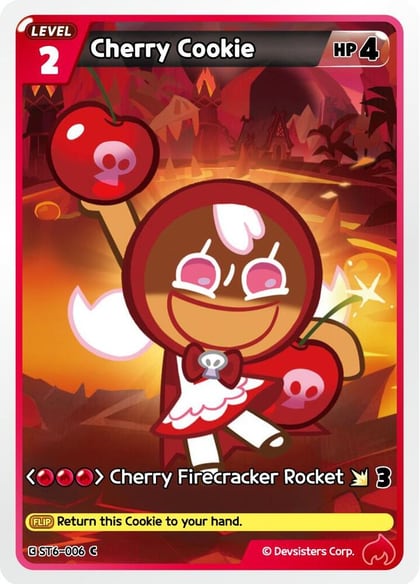 Cherry Cookie, Starter Deck Assortment 2: Legendary Cookie ST6-006