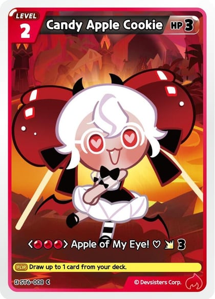Candy Apple Cookie, Starter Deck Assortment 2: Legendary Cookie ST6-008