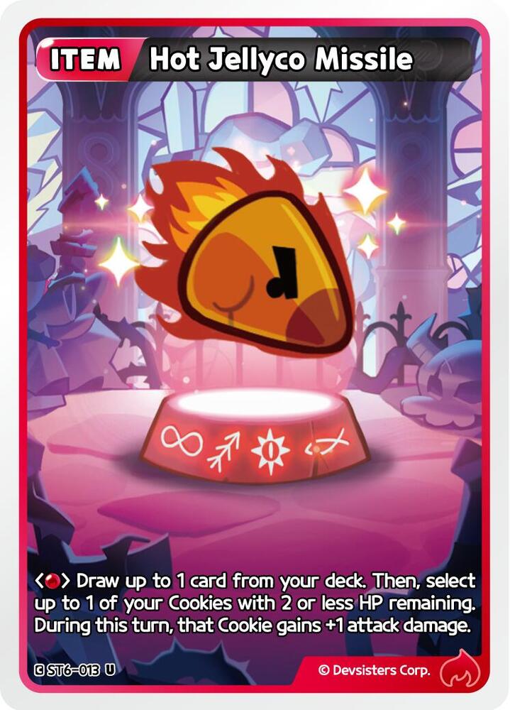 Hot Jellyco Missile, Starter Deck Assortment 2: Legendary Cookie ST6-013