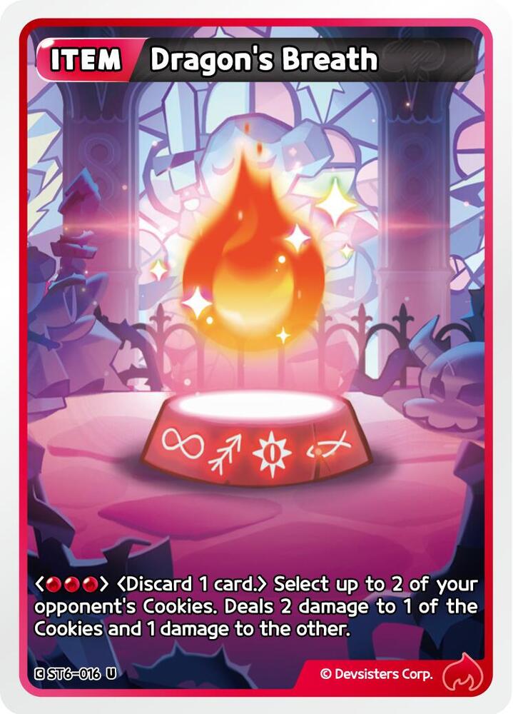 Dragon's Breath, Starter Deck Assortment 2: Legendary Cookie ST6-016