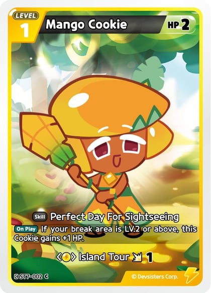 Mango Cookie, Starter Deck Assortment 2: Legendary Cookie ST7-002