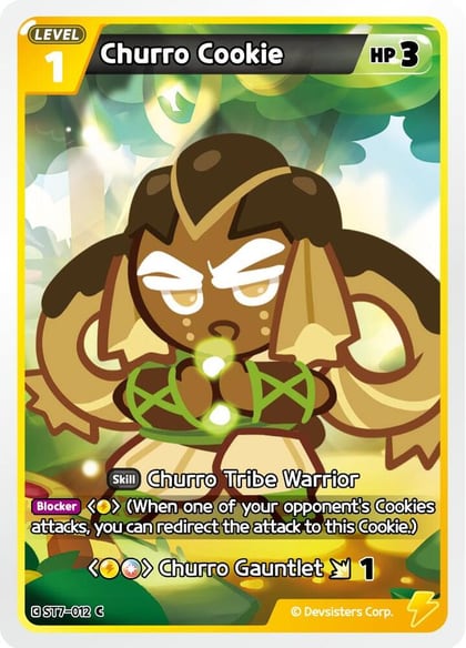 Churro Cookie, Starter Deck Assortment 2: Legendary Cookie ST7-012