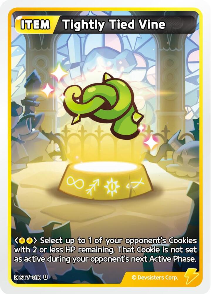 Tightly Tied Vine, Starter Deck Assortment 2: Legendary Cookie ST7-016