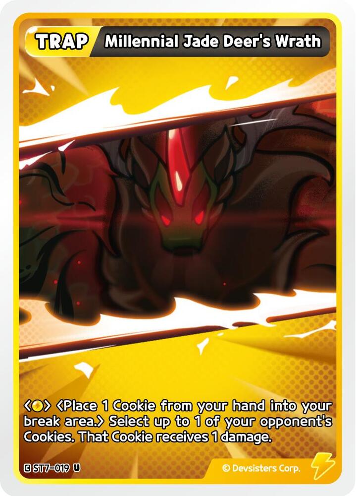Millennial Jade Deer's Wrath, Starter Deck Assortment 2: Legendary Cookie ST7-019