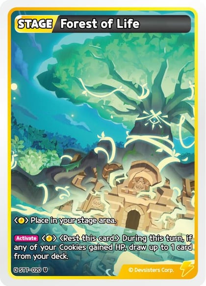 Forest of Life, Starter Deck Assortment 2: Legendary Cookie ST7-020