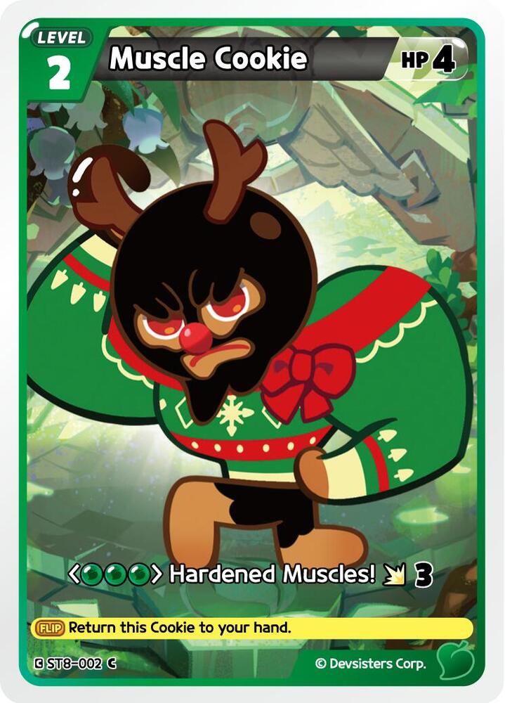 Muscle Cookie, Starter Deck Assortment 2: Legendary Cookie ST8-002