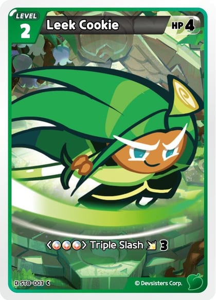 Leek Cookie, Starter Deck Assortment 2: Legendary Cookie ST8-003