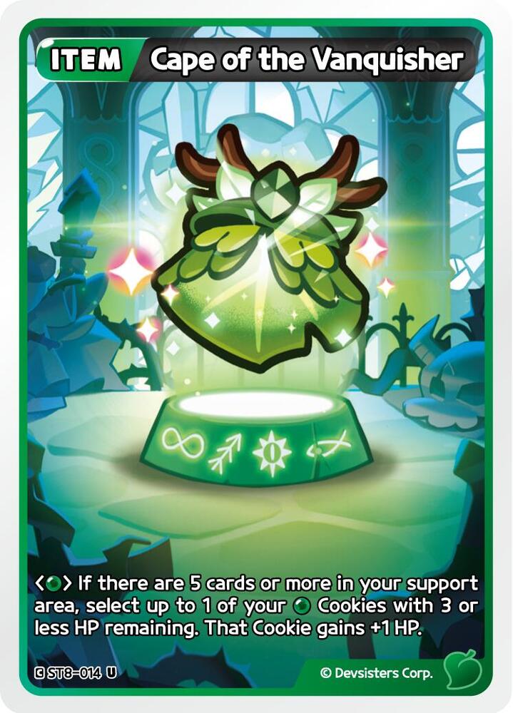 Cape of the Vanquisher, Starter Deck Assortment 2: Legendary Cookie ST8-014