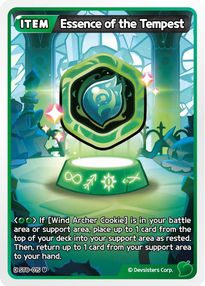 Essence of the Tempest, Starter Deck Assortment 2: Legendary Cookie ST8-015