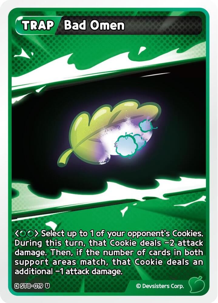 Bad Omen, Starter Deck Assortment 2: Legendary Cookie ST8-019