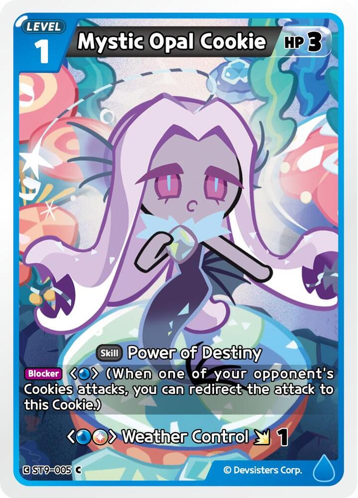 Mystic Opal Cookie, Starter Deck Assortment 2: Legendary Cookie ST9-005