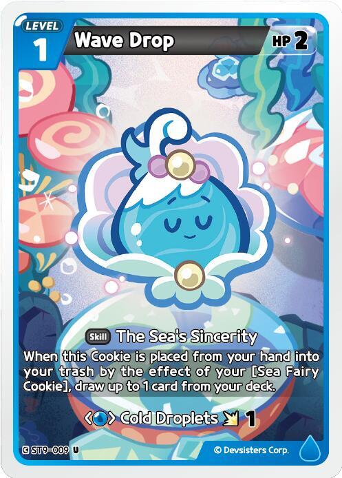Wave Drop, Starter Deck Assortment 2: Legendary Cookie ST9-009