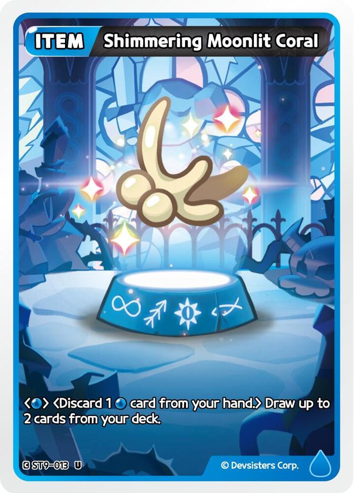 Shimmering Moonlit Coral, Starter Deck Assortment 2: Legendary Cookie ST9-013