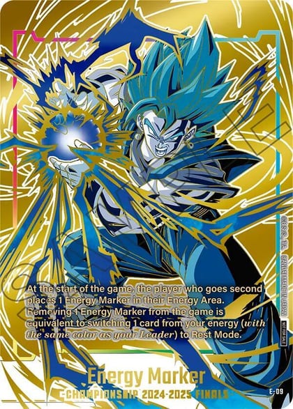 Energy Marker (E-09), Fusion World Energy Markers E-09