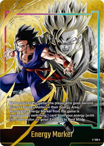 Energy Marker (E-106) (Gold), Fusion World Energy Markers E-106