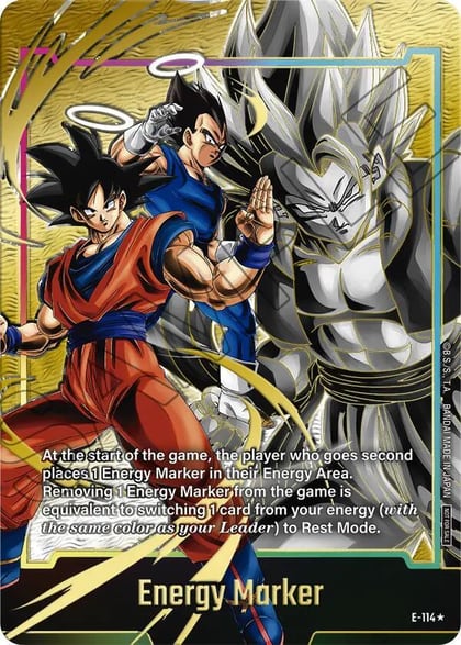 Energy Marker (E-114) (Gold), Fusion World Energy Markers E-114