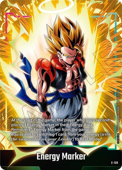 Energy Marker (E-129), Fusion World Energy Markers E-129