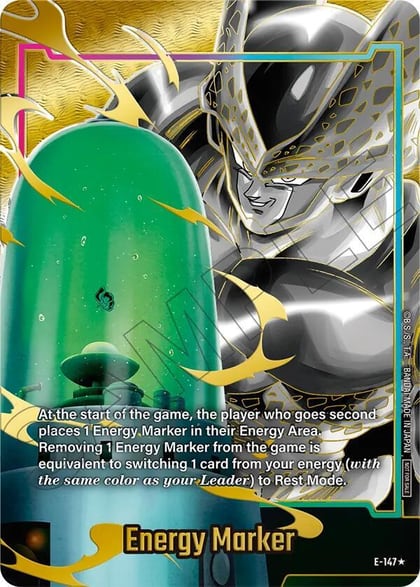 Energy Marker (E-147) (Gold), Fusion World Energy Markers E-147