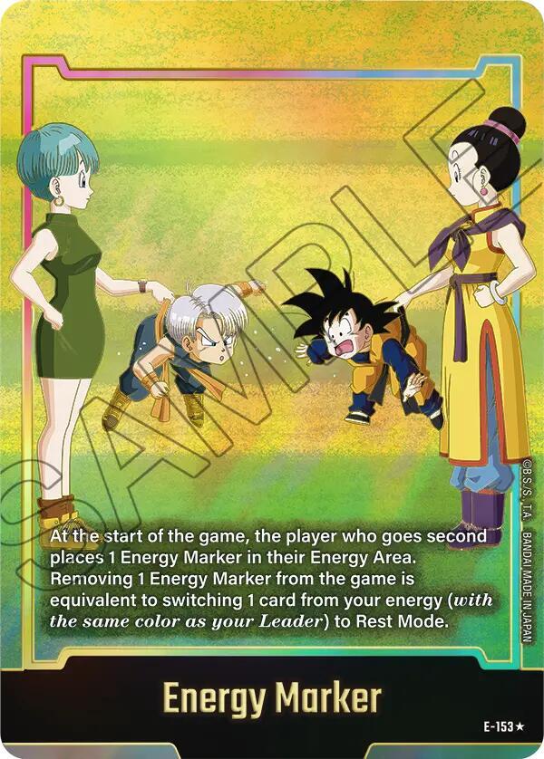 Energy Marker (E-153) (Gold), Fusion World Energy Markers E-153