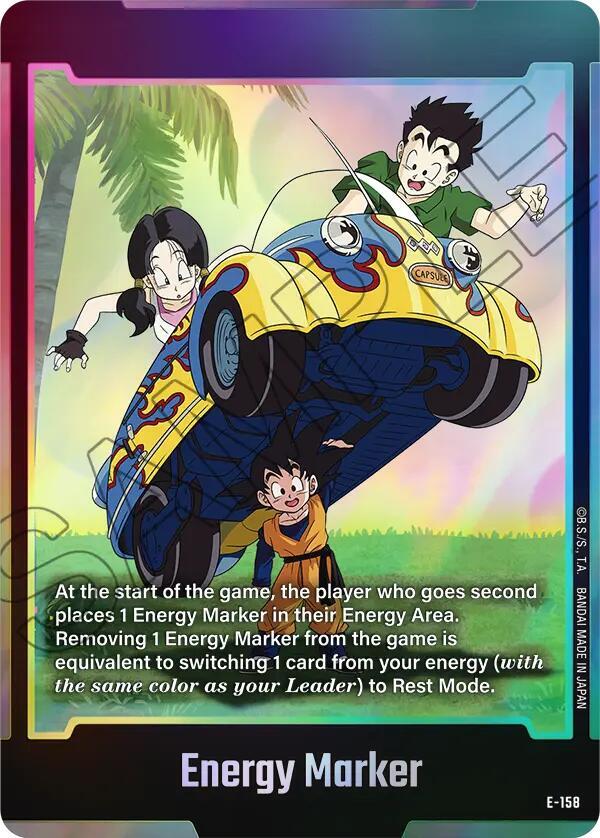Energy Marker (E-158), Fusion World Energy Markers E-158