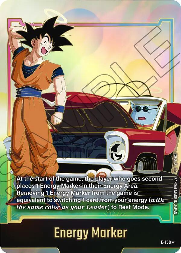 Energy Marker (E-159) (Gold), Fusion World Energy Markers E-159