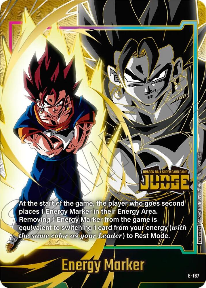 Energy Marker (E-167) (Judge), Fusion World Energy Markers E-167