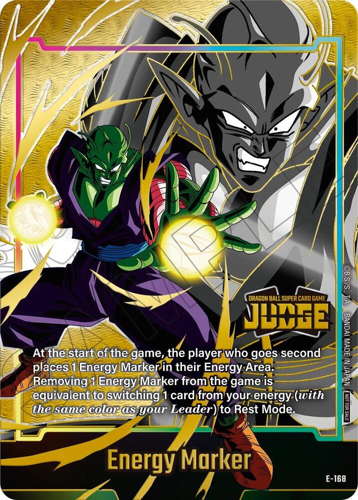 Energy Marker (E-168) (Judge), Fusion World Energy Markers E-168