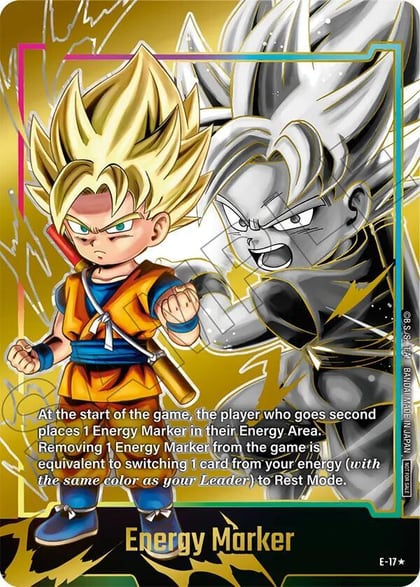 Energy Marker (E-17) (Gold), Fusion World Energy Markers E-17