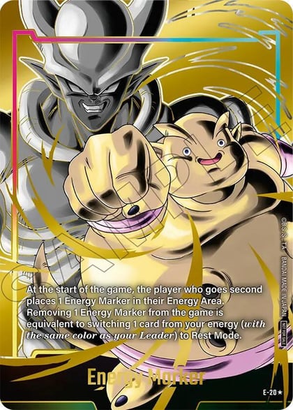 Energy Marker (E-20) (Gold), Fusion World Energy Markers E-20